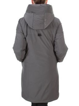 21-967 DARK GRAY Пальто зимнее женское AIKESDFRS (200 гр. холлофайбера) - Fashion фото 5