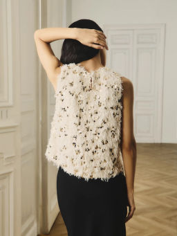 Топ из перьев / Zarina