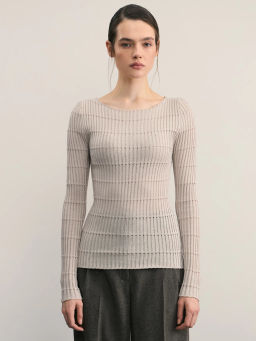 Вязаный лонгслив / Zarina  фото 3