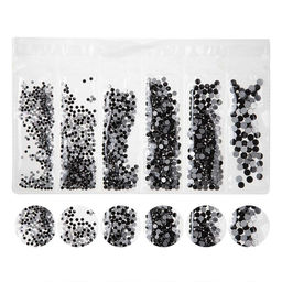 Nail Art Набор страз для ногтей, черный  фото 4