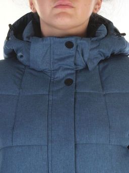 350 BLUE Пальто женское зимнее (200 гр. холлофайбера) - Fashion фото 3