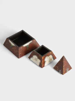 Шкатулка «Пирамидка», 15×15×20 см, МДФ