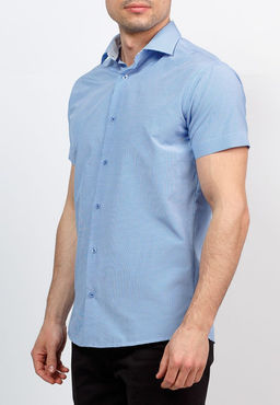 Сорочка мужская короткий рукав GREG 214/109/017/ZS/1  фото 9