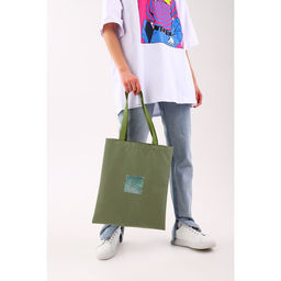 Сумка с голографической нашивкой NO PLASTIC - Nazamok фото 11