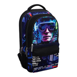 Цена за 1 шт. Рюкзак ErichKrause ActiveLine Ergoback с тремя отделениями 22L Cyber Game