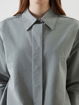 Oversize Poplin Kad?n G?mlek Tunik