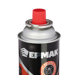 Газ 520 мл для портативных газовых приборов MEGA Ермак, NEW BUTANE 220 гр (0065), 116-069 - Полимербыт фото 2