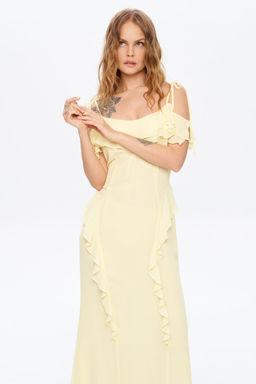 Платье Pirs 5958 жёлтый  фото 5