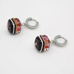 Серьги из муранского стекла CHIC LS2844 - Vloes фото 3