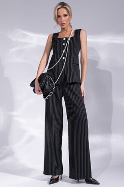 Жилет Мей (чёрный) - Эльза фото 8