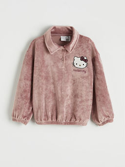 Polo Yaka Hello Kitty Nak??l? K?z ?ocuk Tak?m