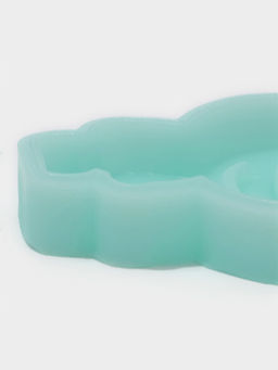 Цена за 2 шт. Молд для заливки Олень, силикон, 8?3.7?0.8 см, бирюзовый - Simaland фото 4