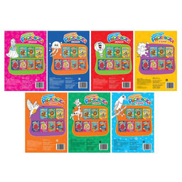 Раскраски с наклейками набор, 16 стр. - Буква-ленд фото 8