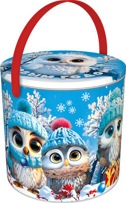 Совушки 1000 г. жестяная упаковка