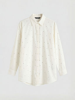 Ta?l? Oversize Kad?n G?mlek Tunik