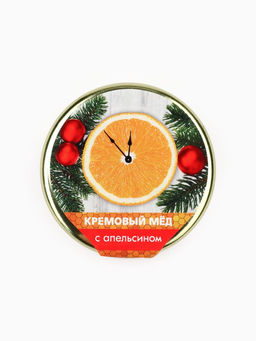 Крем-мёд Новогодние часики, вкус: апельсин, 30 г - Фабрика счастья фото 4