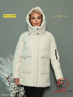 Куртка женская с капюшоном - Bruno фото 3