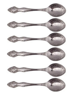 Упаковка 12шт. / Ложка десертная М-3 Тройка ХР СБ-2М3Х г. Павлово /ПЗХМ/