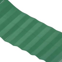 Лента бордюрная, 10 см × 9 м, толщина 0.6 мм, пластиковая, зелёная, Greengo