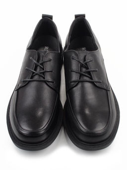 03-DCO83-1 BLACK Полуботинки женские (натуральная кожа)