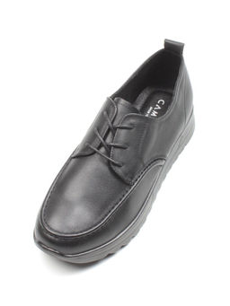 03-5308 BLACK Полуботинки женские (натуральная кожа)
