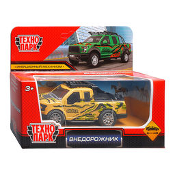 Машина металл "Внедорожник" 11 см, инерция, в ассортименте, в коробке
