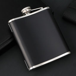 Фляжка Настоящий мужчина, 210 мл