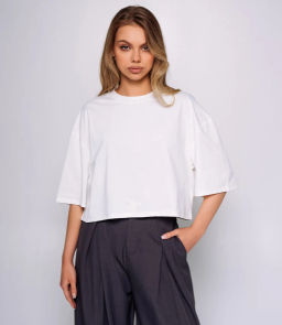 Футболка #ОКТ095009, белый