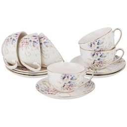 ЧАЙНЫЙ НАБОР LEFARD ЗАВТРАК У КОРОЛЯ НА 6ПЕРСОН 12ПР. 280МЛ