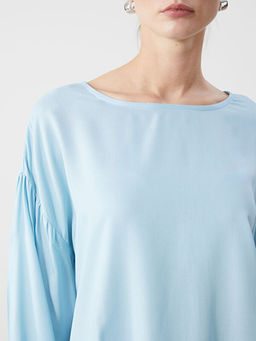 Bisiklet Yaka Kad?n Bluz