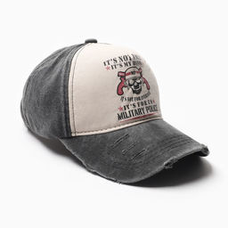 Кепка мужская MINAKU It&apos;s not a duty, размер 56-58, чёрная