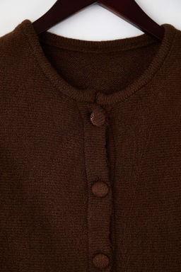 Antrasit Bisiklet Yaka Etek Ucu Volanl? Triko H?rka TWOAW26HI00232 - Trendyolmilla фото 9