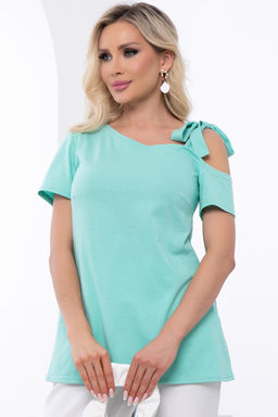 Футболка Море зовёт (ментол) Б6083 - Lt collection фото 5