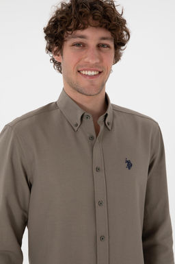 Erkek Vizon Uzun Kollu Basic G_mlek Sepette S_rpriz _ndirim - U.s. polo assn фото 3