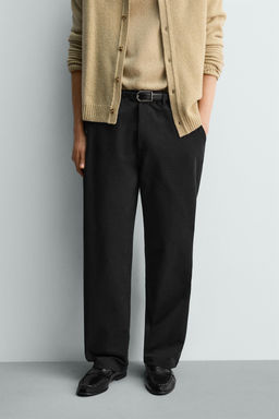PANTAL?N CHINO STRAIGHT FIT / Khaki - Zara фото 2
