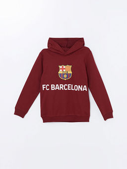 Barcelona Bask?l? Erkek ?ocuk Sweatshirt