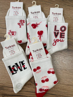 BK625 Носки, 1 пара БЕЛЫЙ