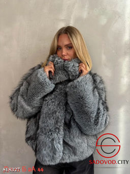 Шуба женская из искусственного меха