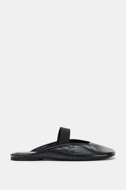 BAILARINA DESTALONADA PIEL / Negro - Zara фото 3