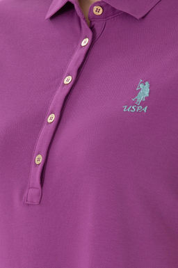 Женщина -фиолетовое вязаное платье скидка в корзине - U.s. polo assn фото 6