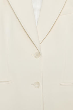 BLAZER ENTALLADA ZW COLLECTION / Beige - Zara фото 11