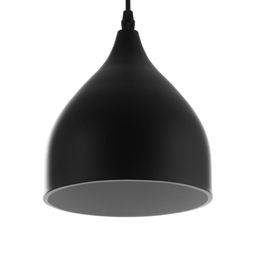 Светильник «Капля» Е27 40 Вт черный 17×17×100 см