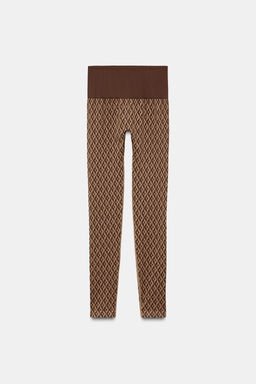 THERMOLITE® CORE JACQUARD THERMAL LEGGINGS SKI COLLECTION - Zara фото 17