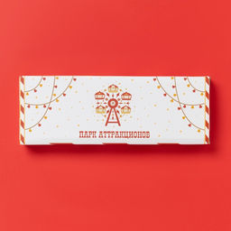 Подставка под ложку новогодняя Доляна Парк аттракционов, 22.3?7.1?2.7 см