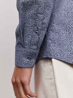 Сорочка мужская длинный рукав GREG 213/237/0047/ZN/1p STRETCH_V  фото 3