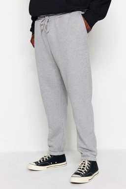 TRENDYOL MAN Siyah Buyuk Beden Regular/Normal Kesim Lastik Paca Jogger Polarl? Esofman Alt? TMNAW24AJ00002 - Trendyolmilla фото 20