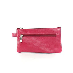 Футляр для ключей Croco-кл-500 (на молнии) натуральная кожа бордо крек (239) 261073  фото 2