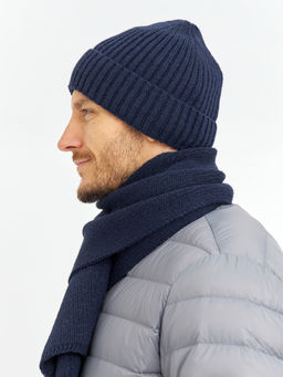 шапка мужская темно-синяя - Glenfield фото 5