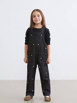 ?i?ek Nak??l? K?z ?ocuk Jean Salopet