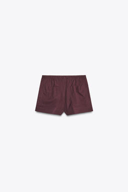 POPLIN MINI SHORTS - Zara фото 11